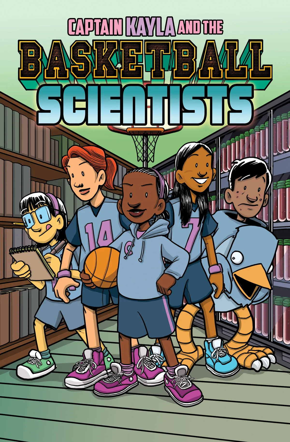 Captain Kayla and the Basketball Scientists hero