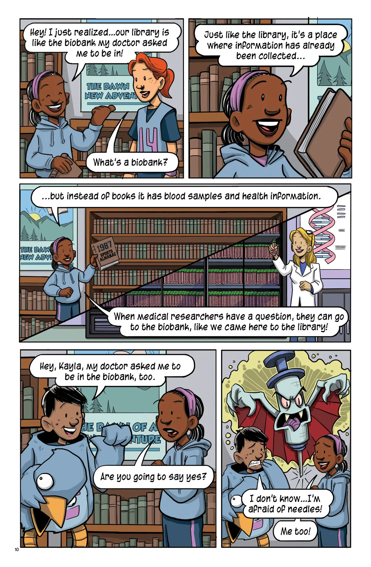 Captain Kayla and the Basketball Scientists hero